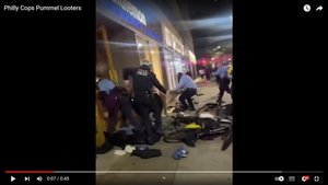 Philly Cops Pummel Looters