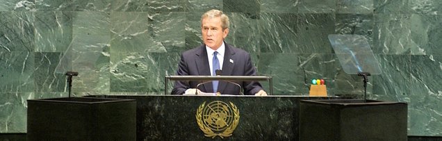George W Bush Address to the United Nations December 12, 2002